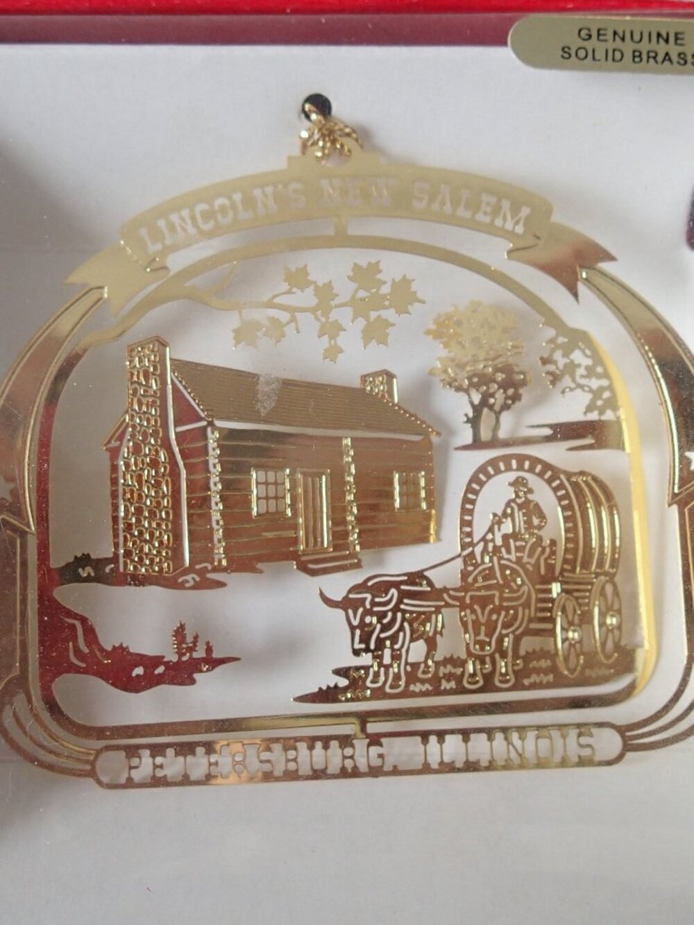 Lincoln New Salem Ornament